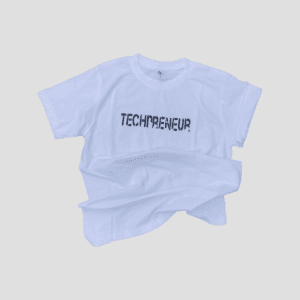 Techpreneur t-shirt – white