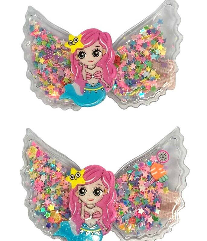 Childrens mermaid hair clips