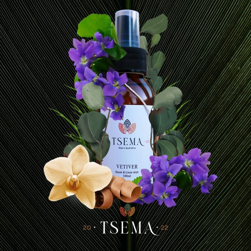 TSEMA Vetiver Room and Linen Spray - 100ml